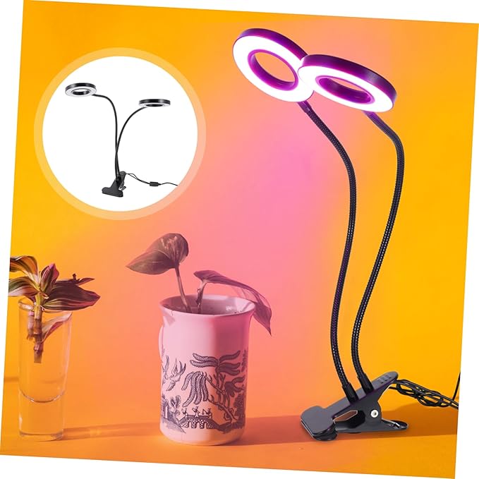 BESPORTBLE Led Plant Light for Indoor Herb Garden RGB Grow Lights Energy Saving for Greenhouse