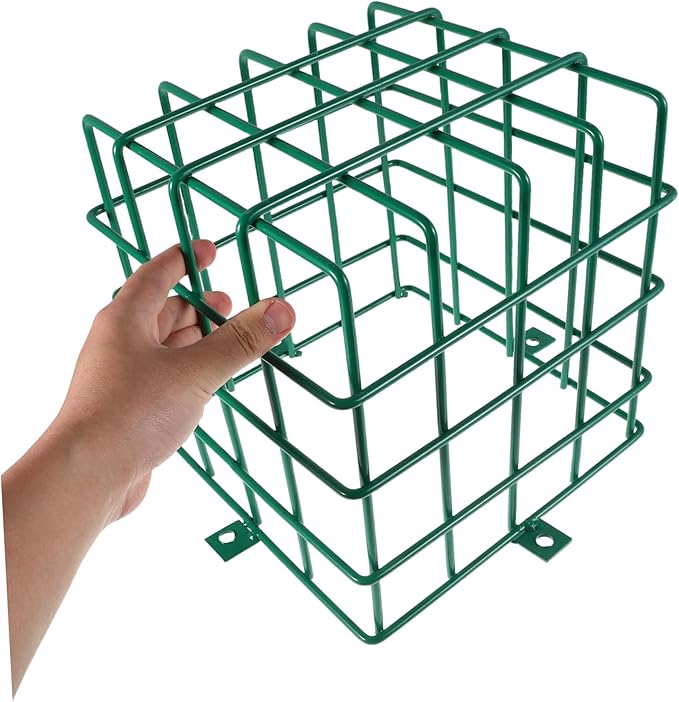 Spotlights Cage Wire Guard Durable Iron Landscape Lighting Protection for Outdoor Gardens Pathways Doorways andYards Weather Resistant Wire Dome for Ground Solar Lamps