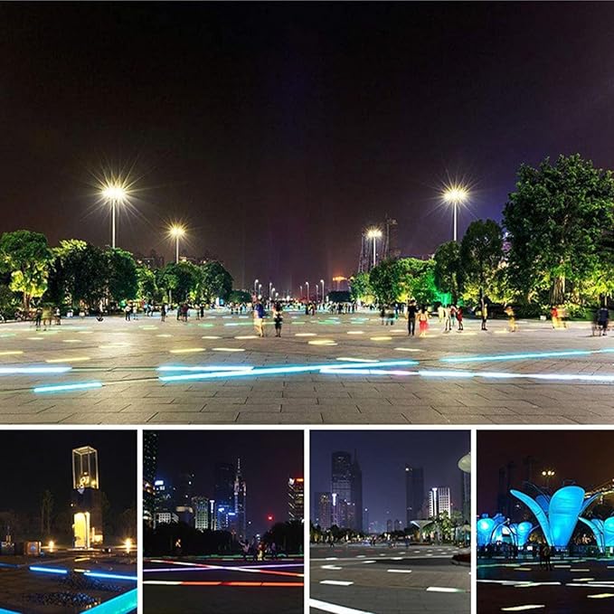 Rectangle Underground Light LED Landscape Light IP65 Waterproof Ground LED Embedded Spotlight(Blue12w)