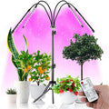 40W LED Full Spectrum Grow Lamps with Bracket Dimmable Greenhouse Flower Adjustable Floor Plant Growing Lights with Timer