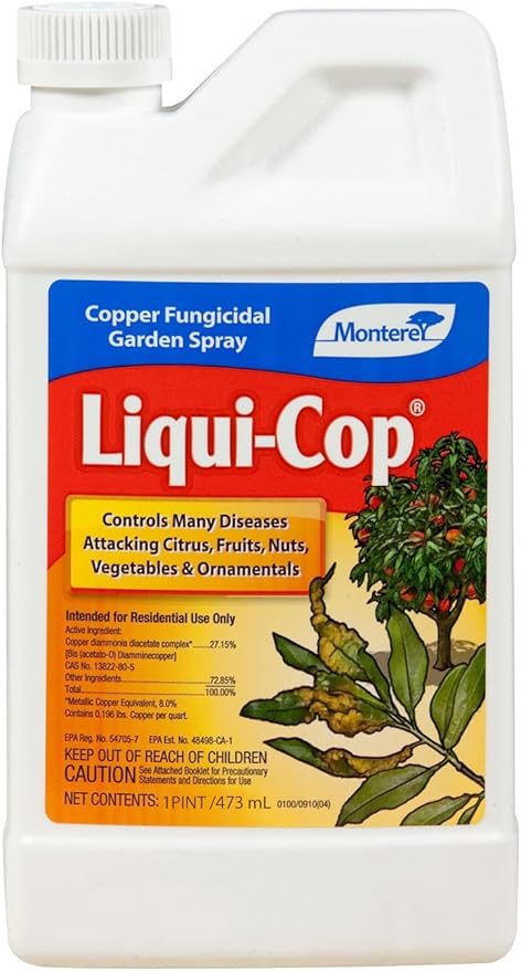 Monterey Pt Liquid Cop Conc Fungicide