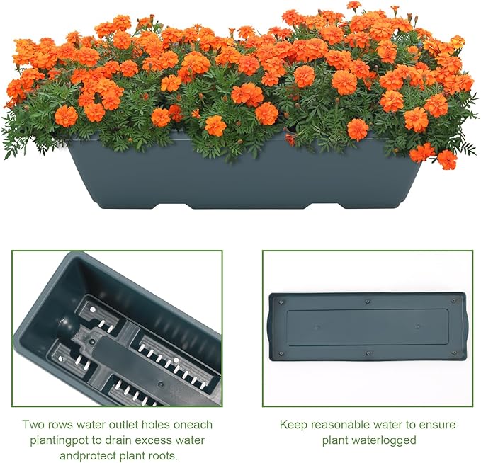 5 Tier Vertical Raised Garden Bed Planter Box Vertical Raised Bed with Drainage Holes for Indoor Outdoor Herbs Flowers Vegetables PlantsGreen