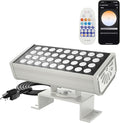 Wall Washer Light – Smart LED Landscape Spotlights with 6CCT Adjustable Color Temperature Dimmable 1%-100% Waterproof IP65 RF Remote &amp App Control Timer Function Easy Installation
