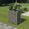SKM Gabion Raised Bed Galvanised Steel 90x50x100 cm (Weight-14KG)