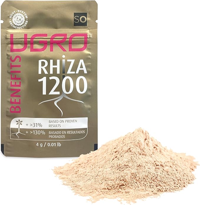 Fast Acting Plant Powder Mycorrhiza Improved Growth Enhancing Fungi Better Plant Nutrition Rapid Root Development l UGro Rhiza 1200
