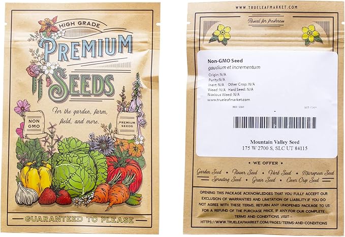Arivka Pea Garden Seeds - 25 g Packet ~130 Seeds - Non-GMO Green Pea Seeds - Microgreens &amp Cover Crop - AKA: Arivka Field Pea