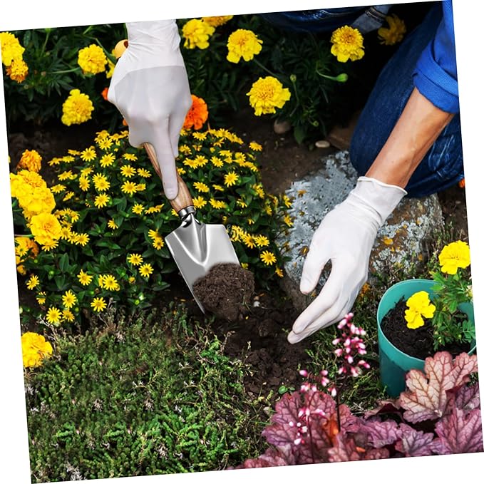 Mipcase Stainless Steel Garden Tool Set Toolkit for Men Women Plant Care Tools Gardening Gifts
