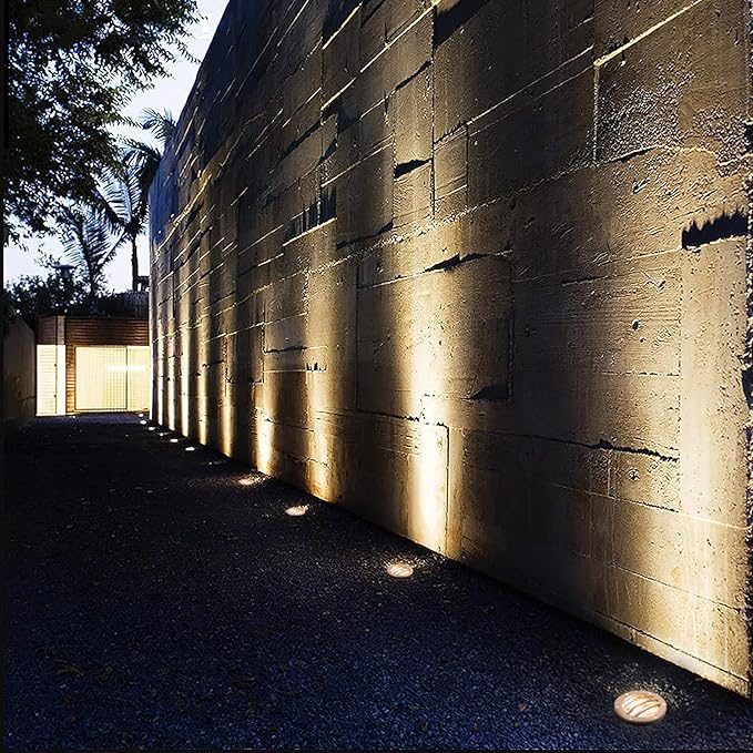 Malibu C LED Well Light Low Voltage Landscape Lighting Floodlight Spotlights for Driveway Deck Garden Outdoor Lighting 8403-3500-01