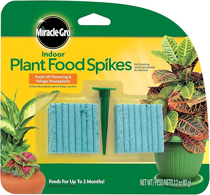 Miracle-GRO Indoor Plant Food 48-Spikes (4-Pack 48 Count Per Pack)