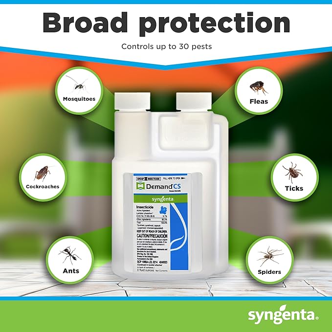 Syngenta 73654 Demand CS Insecticide 8oz Beige