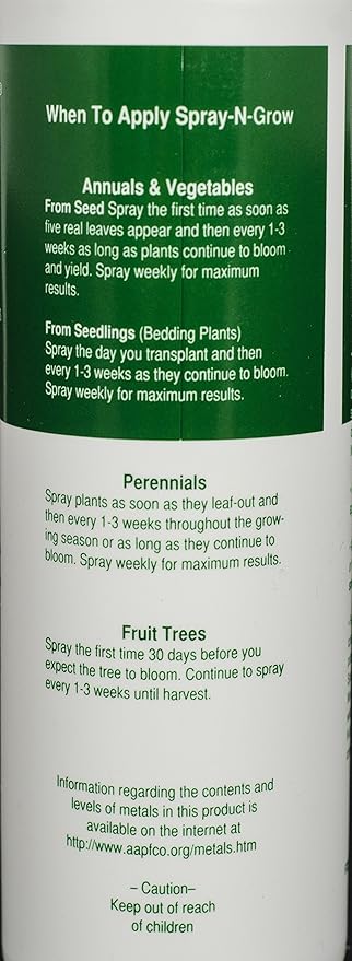 Spray-N-Grow SNG16 Micronutrients 16-Ounce