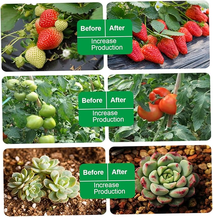 Solar Powered Grow Lights 16.4ft Plants Light Strip with Solar Panel Full Spectrum Fast Heat Dissipation Heat Lamp for Outdoor Indoor Garden Greenhouse