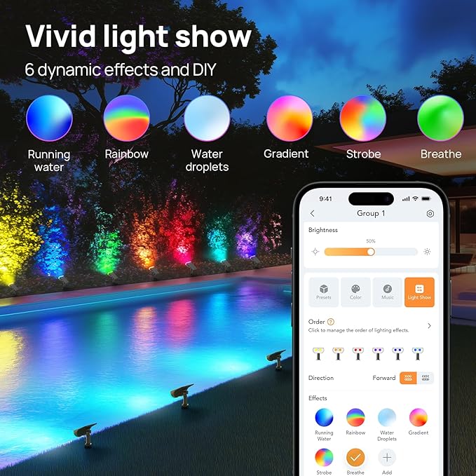 Linkind Smart Solar Lights Outdoor SL5 with hub