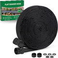 Soaker Hose 50 ft Garden Hose With Drip Irrigation System 1/2 Linkable Consistent Drip Irrigation Hoses Leakproof Design Water Hose Save 80% of Water for Garden Farm Orchard Plantation