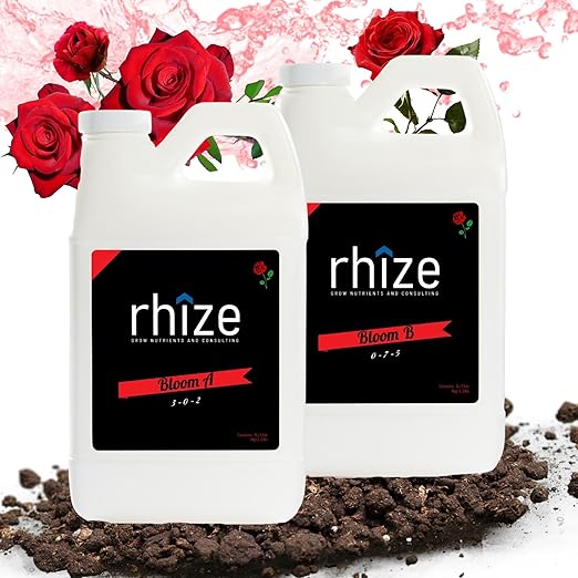 1L Bloom Nutrient Set 2-Part Grow Nutrient Formulation – Yield Increasing Plant Nutrient Kit – Perfectly Balanced Formulation That Doesn't Need Calmag or Bud Boosters – Easy to Use Plant Food (1L)
