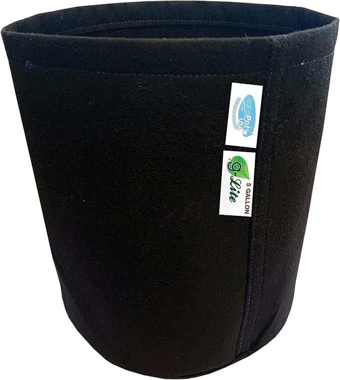 AutoPot 9 Pot GeoPot System with 5 Gallon Fabric Pots - Self-Watering Gravity-Fed Hydroponic System (9Pot with No Tank)