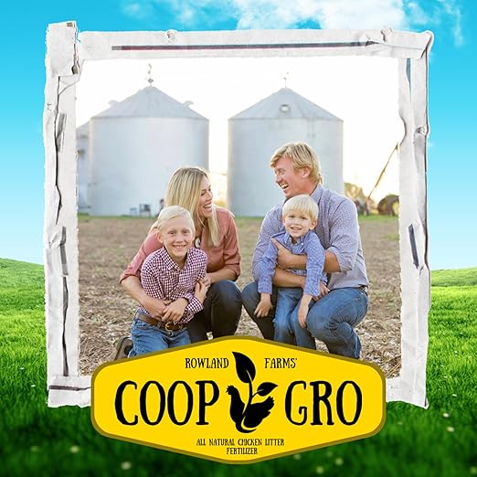Coop Gro Organic Chicken Manure Fertilizer 25 lb. Bag. All-Natural Plant Food for Vegetable Gardens Flower Beds Indoor Plants &amp Shrubs. Pelleted Fruit Tree Fertilizer