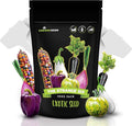 Exotic Vegetable Seeds Variety Pack - 6 Curious Garden Varieties to Grow Non GMO Open Pollinated Heirloom and Untreated for Planting Unique Gardening Gift for Indoors and Outdoors