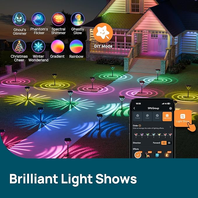 Linkind StarRay Lights with Smart Pathway Lights SP6