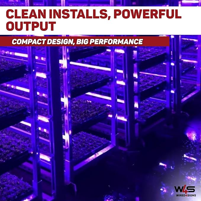 WIRED4SIGNS IP68 Horticultural Grow Light LED Strip 24V Cherry Tomato Series Waterproof Plant Lighting