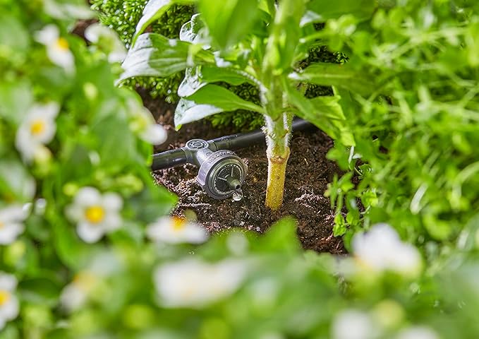 Gardena Micro-Drip-System Drip Irrigation Set Raised Bed/Bed (35 Plants): Starter Set Ready to use Water-Saving Irrigation System Simple &amp Flexible Connection Technology (13455-20)