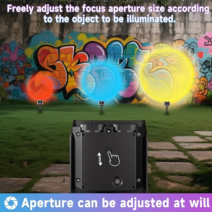 Color Changing Solar Spot Lights Outdoor with PC Light Guide Column 8 Lighting Modes Christmas Outdoor Spotlight IP65 Waterproof RGB Solar Spotlight for Garden Yard Tree Pathway 4Pack