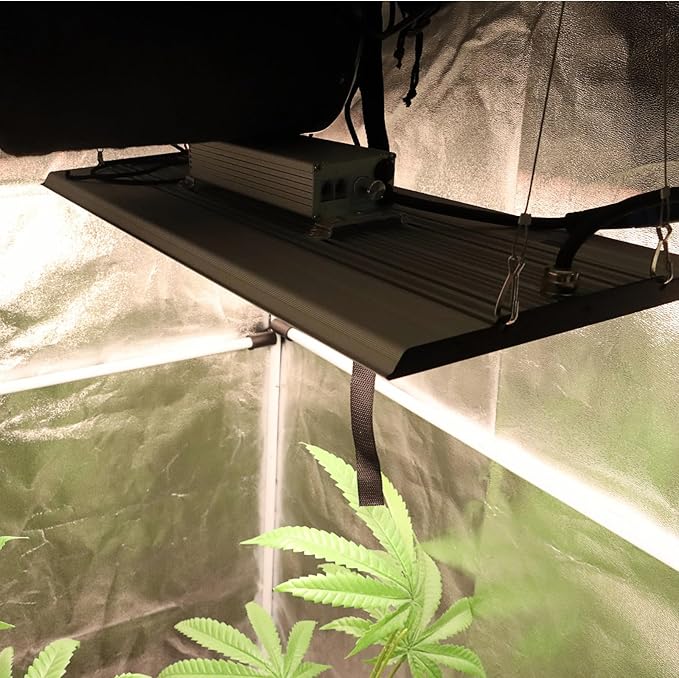 MA2000 200W LED Grow Light Full Spectrum | Commercial Plant Light Panel with Daisy Chain &amp Dimming | 2x4ft/4x4ft Coverage for Hydroponic Vegetables &amp High-Yield Plants