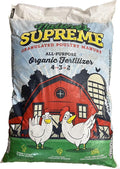 Herbruck's Poultry Ranch MP0021 Natures Supreme Fertilizer 4-3-2 40 lb Bag