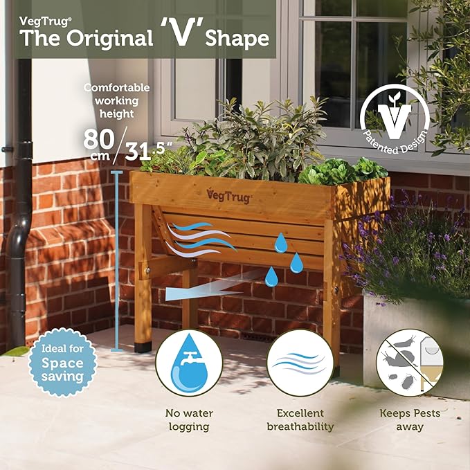 VegTrug 1 Meter Wall Hugger