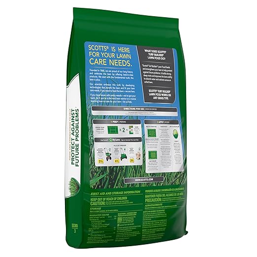 Scotts Turf Builder Lawn Food Fertilizer for All Grass Types 5000 sq. ft. 12.5 lbs. (2-Pack)