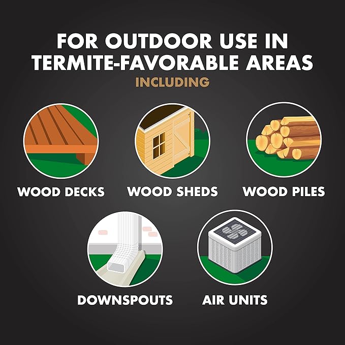 Spectracide Terminate Termite &amp Carpenter Ant Killer Concentrate Kills Termites Ants and Carpenter Ants 32 fl Ounce