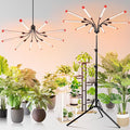 FECiDA Gamechanger! 90 Watt Power Draw NO Need Adapter 10Head Grow Light with Tripod Stand 2026 Big Coverage LED Grow Lights for Indoor Tall Plants Bonsai Tree 4/8/12/16/20H Timer