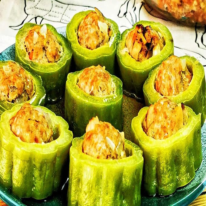 30 Bitter Gourd Bitter Gourd Calabaza Amarga Bitter Cucumber karela Nigauri Goya Ku-Gua Non-GMO Heirloom Seeds Nutritious Vegetables-QAUZUY GARDEN