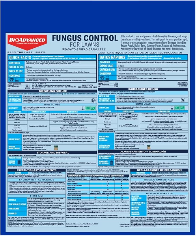 BioAdvanced Fungus Control for Lawns Granules 10 lb