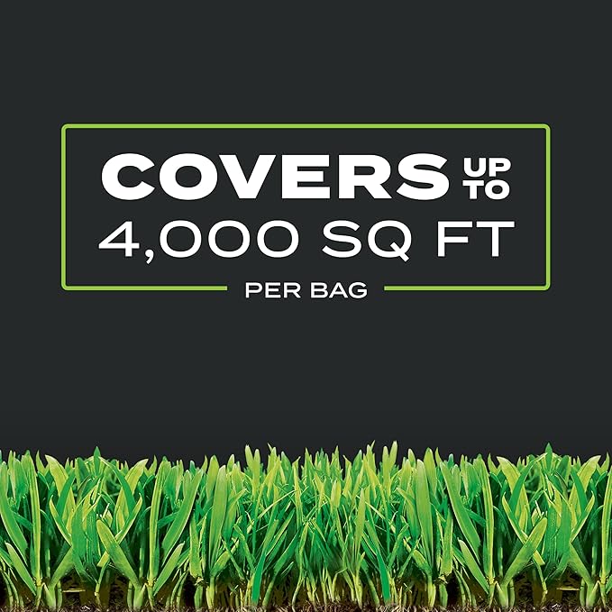 Scotts Turf Builder Triple Action for Moss Control - Moss Killer and Lawn Fertilizer Lawn Care Covers Up to 4000 sq. ft. 20 lb.