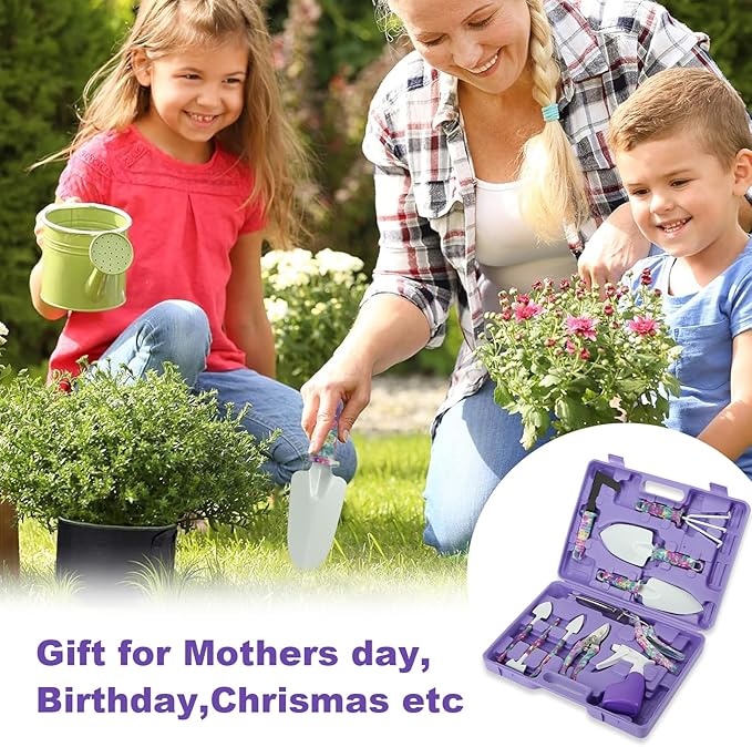 Grandma Garden Gifts Gardening Set Gifts for Grandma Birthday Christmas Mothers Day Unique Gift for Women Outdoor Planting