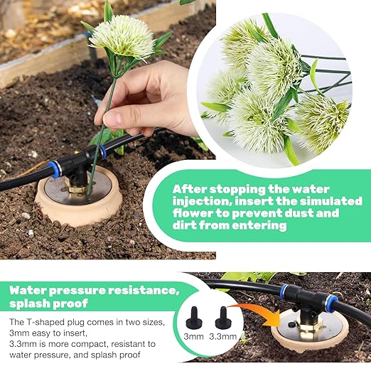 6pcs 3.1x3.1x6in Olla Pot 17oz Drip Irrigation System Olla Watering System Insert Devices for Vacation Garden Use Terracotta Olla Pots Automatic Tree Waterer Plant Watering Devices
