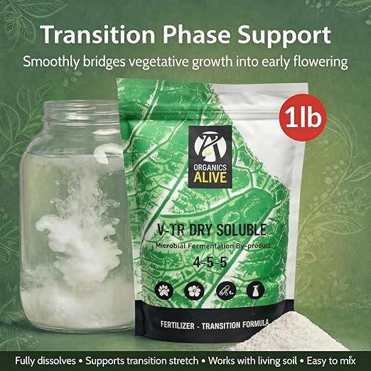 V-TR Dry Soluble Microbial Fertilizer Transition Formula 1 lb.