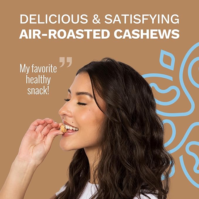 Toasted Coconut Cashews by Karma Nuts Whole Sweet Roasted Vegan Gluten Free Low Net Carb Natural Everyday Nut Snack 1.5 Ounce (12 Snack Packs)