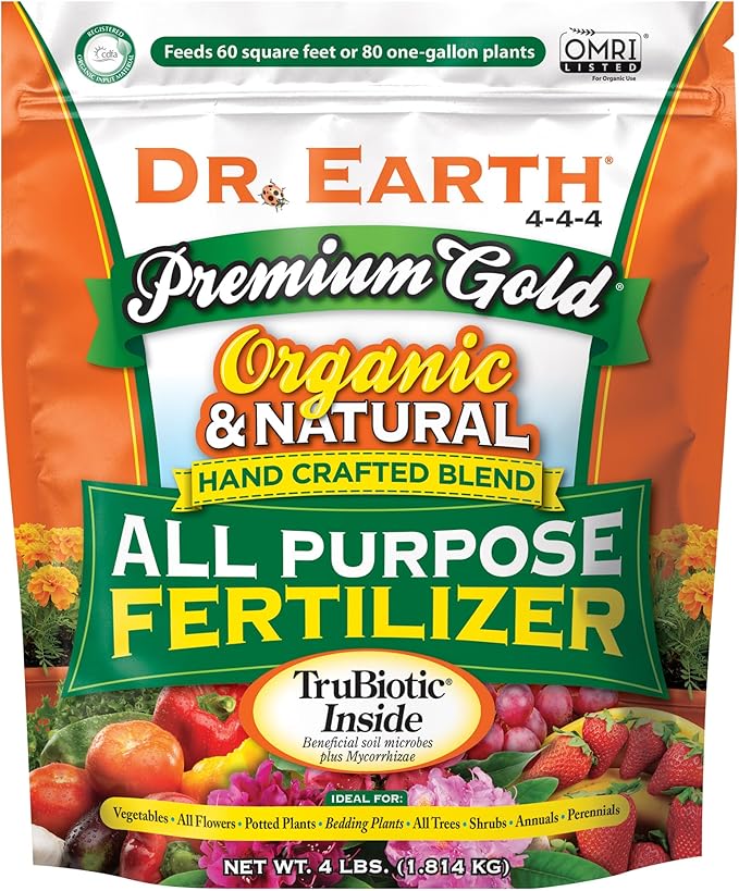 Dr. Earth Fertilizer All Purp 4#