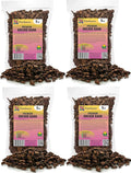 GARDENERA New Zealand Pinus Radiata Bark - 20 Quart - Organic Hand Mixed New Zealand Orchiata Pine Bark for Orchids - Medium Chips 9-12mm - (4 Bags of 5 Quart)