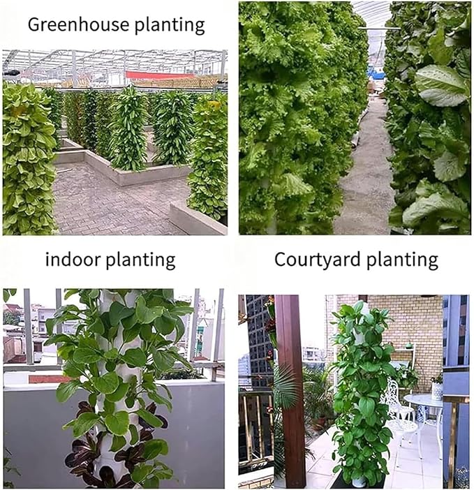 Hydroponic Tower Planting System Indoor Vertical Gardening Planting Kit Farm Greenhouse Hydroponic Planting System