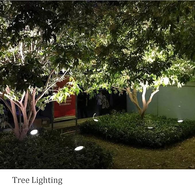 LED Spotlight COB Flood Light Outdoor Garden Lights IP67 Waterproof Adjustable Angle Tree Lamp for The Garden Plaza Advertising Signs Lawn Landscape Lights