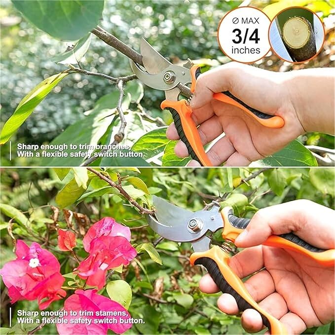 Garden Tool Set Stainless Steel Heavy Duty Gardening Tool SetNon-Slip Rubber Grip Tool Organizer Ideal Outdoor Hand Gardening Tools for Women