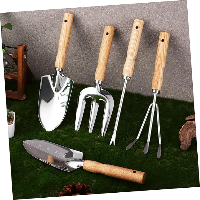 Stainless Steel Garden Tools Set Kit Trowel Pruning Shears for Gardening Gifts Work