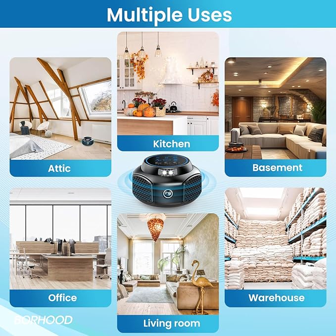Ultrasonic Pest Repellent Plug Indoor Mouse Traps for Home Mouse Repellent Ultrasonic Device Rodent Repeller Ultrasonic Plug in Pest Control for Rat Mice Roach Spider Ant Bug Squirrel Black 1 Pack