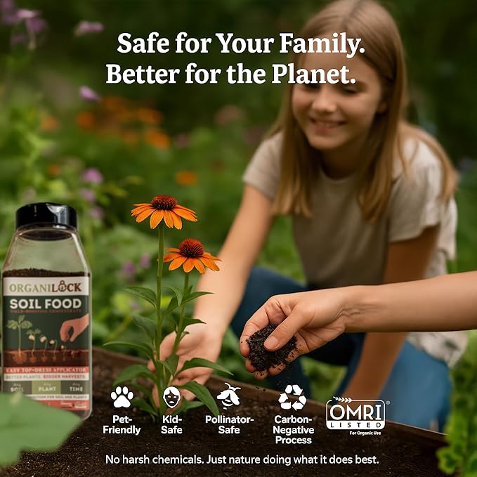 Soil Boost Fine Fertilizer Plant Food for Organic Growing 6 Pound Bag