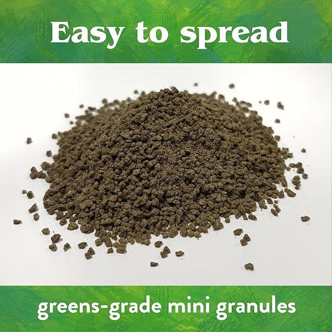 Down To Earth All Natural Fertilizers Organic Bio-Turf Lawn Food for Grass Landscape and Ornamentals - Works with Lawn Spreaders 8-3-5 4 lb