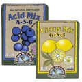 Down To Earth Citrus Mix 6-3-3 &amp Acid Mix 4-3-6 Fertilizer Bundle | Organic Plant Food for Citrus Blueberries &amp Acid-Loving Plant | Nutrient-Rich Soil Amendment for Garden &amp Potted Plants
