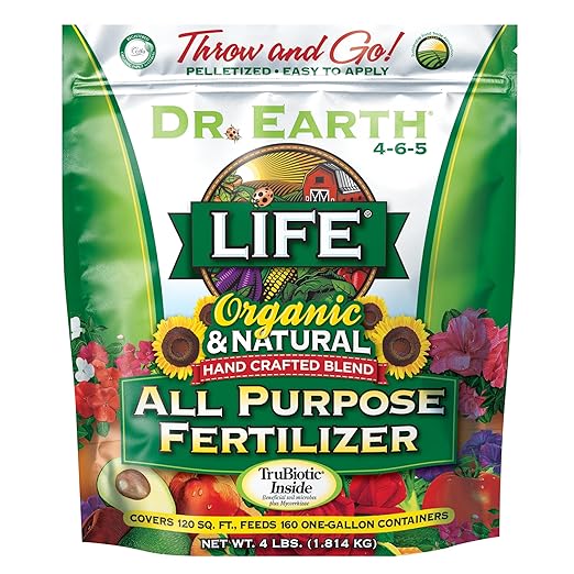 Dr. Earth Life Organic All Purpose Fertilizer - 4lb